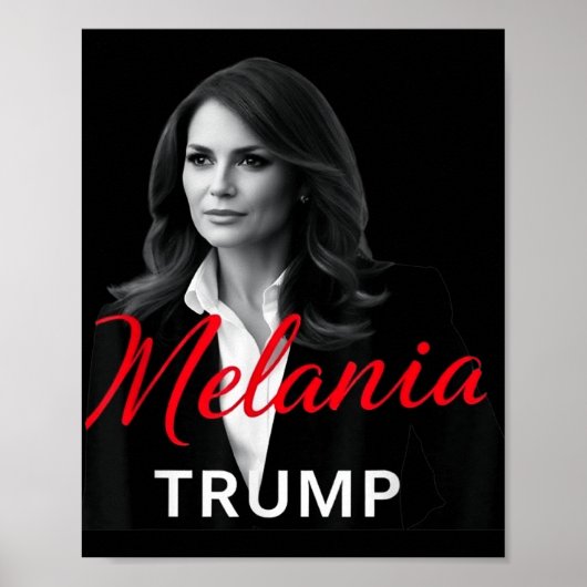 Melania Trump 2025ファーストレディ就任写真 ポスター (正面)