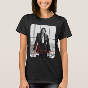 Melania Trump 2025ファーストレディ就任写真 Tシャツ