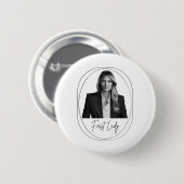 Melania Trump 2025ファーストレディ就任写真M 缶バッジ (正面&裏面)