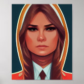 Melania Trump  Comics Style  ポスター (正面)