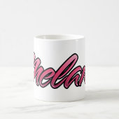 Melanie faded pink Tasse Teetasse Kaffeetasse コーヒーマグカップ (中央)