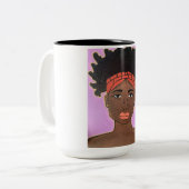 Melanin Beauty Mug ツートーンマグカップ (正面左)