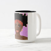 Melanin Beauty Mug ツートーンマグカップ (正面右)