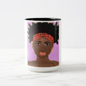Melanin Beauty Mug ツートーンマグカップ (中央)
