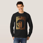 Melanin Every Shade Slays Black History Month Afri Tシャツ (正面フル)