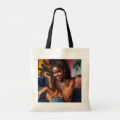 Melanin Magic Tote Bag トートバッグ (裏面)