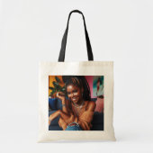 Melanin Magic Tote Bag トートバッグ (正面)