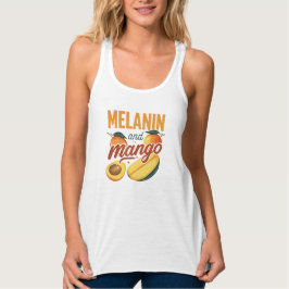 "Melanin & Mango" Black Heritage Summer Tank タンクトップ