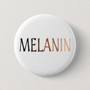 MELANIN Shades of Black 缶バッジ