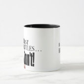 MelaninBerryの美しいの塵は断言を解決します マグカップ (中央)