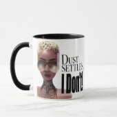 MelaninBerryの美しいの塵は断言を解決します マグカップ (左)