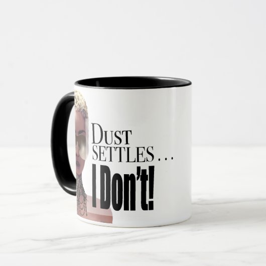 MelaninBerryの美しいの塵は断言を解決します マグカップ (正面左)