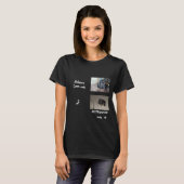 Melanoma Pet Tribute Two-Photo Layout Tシャツ (正面フル)