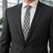 Melanoma Skin Cancer Awareness Black Ribbon  ネクタイ