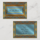 MeLarkのエレガントなIIビクトリア時代の人 名刺 (正面/裏面)