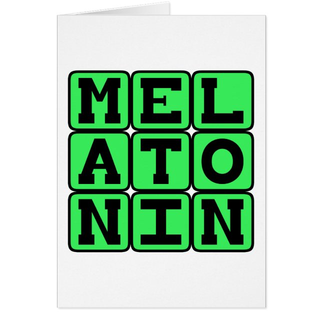 Melatoninの睡眠の援助 (正面)