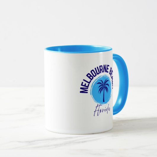 Melbourne Beach Florida Coffee Mug マグカップ (正面右)