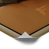 Melbourne Florida Beach Sunrise Brevard County ポスター (角)