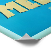 Melbourne Florida Travel Poster New Brevard County ポスター (角)