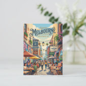 Melbourne Lanes Australia ポストカード (スタンド正面)