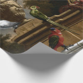 Melchiorのd'Hondecoeter動物 ラッピングペーパー (角)