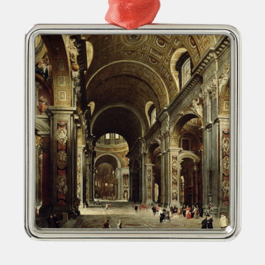 Melchior de Polignac Cardinal メタルオーナメント (正面)