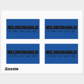 Meldeonaholic Life Rectangularステッカー 長方形シール (シート)
