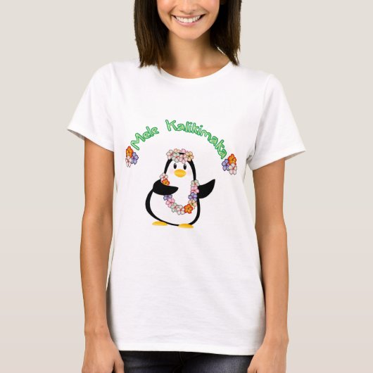 Mele Kalikimakaのペンギン Tシャツ (正面)