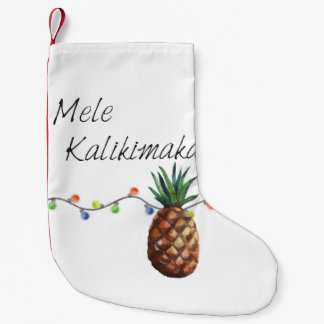 Mele Kalikimaka -クリスマスのストッキング スモールクリスマスストッキング