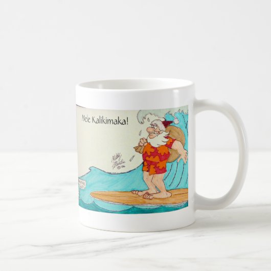 Mele Kalikimaka! コーヒーマグカップ (右)