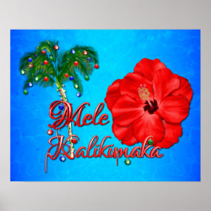 Mele Kalikimaka ポスター