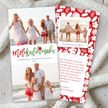 Mele Kalikimaka 2 Photo Collage Modern Christmas シーズンカード<br><div class="desc">Designed by fat*fa*tin. Easy to customize with your own text,  photo or image. For custom requests,  please contact fat*fa*tin directly. Custom charges apply.

www.zazzle.com/fat_fa_tin
www.zazzle.com/color_therapy
www.zazzle.com/fatfatin_blue_knot
www.zazzle.com/fatfatin_red_knot
www.zazzle.com/fatfatin_mini_me
www.zazzle.com/fatfatin_box
www.zazzle.com/fatfatin_design
www.zazzle.com/fatfatin_ink</div>