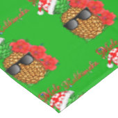 Mele Kalikimaka Christmas Pineapple テーブルクロス (アングル)