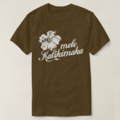 Mele Kalikimaka Essential TShirt  Tシャツ (デザイン正面)