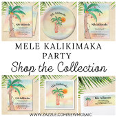Mele Kalikimaka Return Address  ラベル