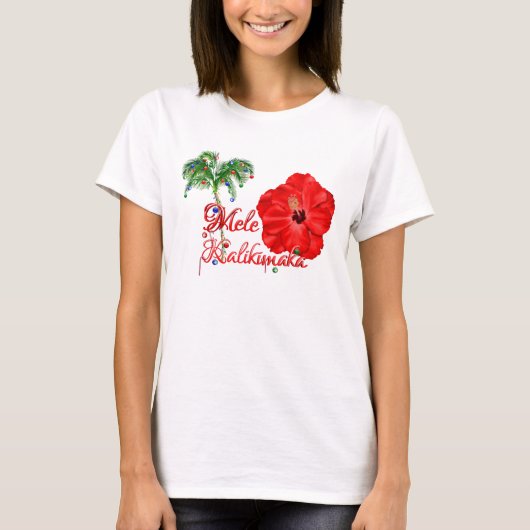 Mele Kalikimaka Tシャツ (正面)