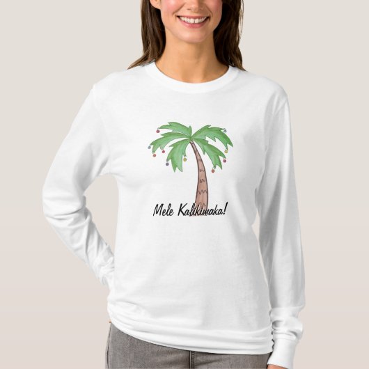 Mele Kalikimaka Tシャツ (正面)
