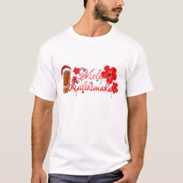 Mele Kalikimaka Tiki Tシャツ