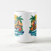 Mele Kalikimaka Tropical Christmas Unisex コーヒーマグカップ (中央)