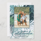 Mele Kalikimaka Tropical Photo シーズンカード (正面)