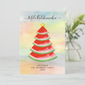 Mele Kalikimaka Watermelon シーズンカード (スタンド正面)