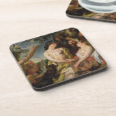 MeleagerおよびAtalanta (キャンバスの油) コースター (左側)