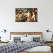 Meleager and Atalanta (キャンバス上の油) キャンバスプリント (インサイチュ (寝室))