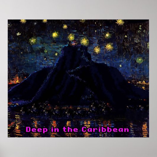 Melee Starry Night 2 Starry Night over the Island ポスター (正面)