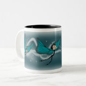 Melelina論理的の ツートーンマグカップ (正面左)