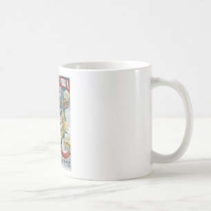 Meliesの~のフランスのな手品師のヴィンテージの魔法の行為 コーヒーマグカップ