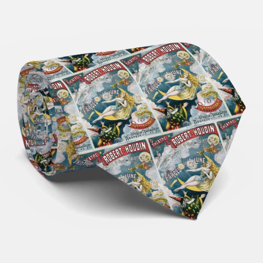 Melies ~ French Magician Vintage Magic Act ネクタイ (ロール)