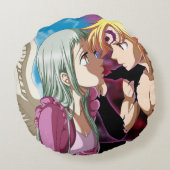 Meliodas and Elizabeth ラウンドクッション (裏面)