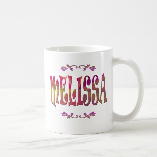 Melissaのマグの意味 コーヒーマグカップ (右)