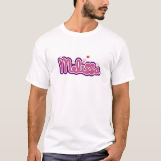Melissaの一流のパーソナライズ Tシャツ